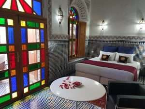 Riad chambre rouge