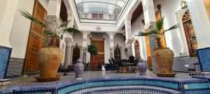 Riad patio 4