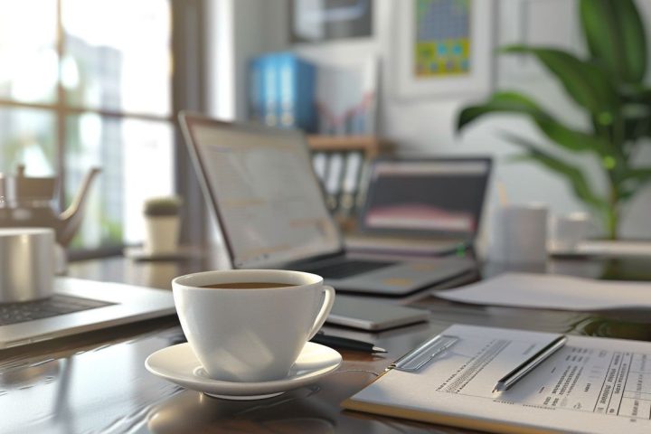 Online real estate student studying from home on laptop – 2025 courses USA and Europe